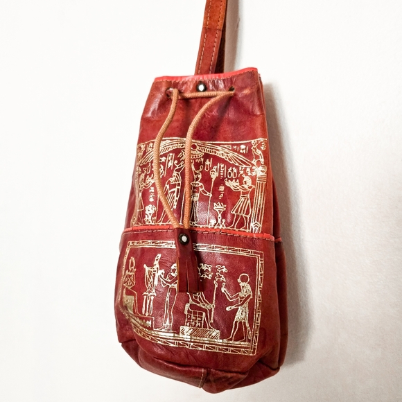 Vintage Mini Egyptian Bucket Bag - Picture 3 of 13